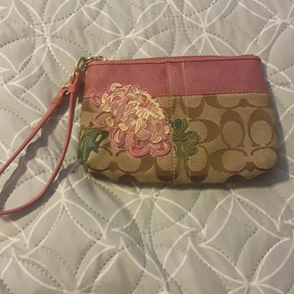 Coach wristlet